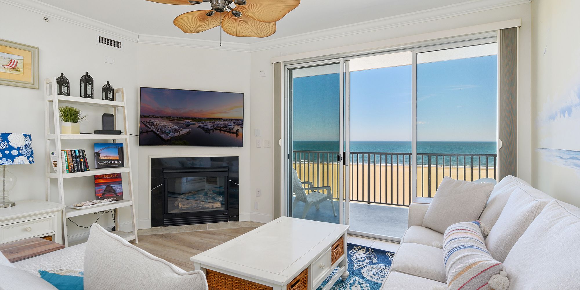 Ocean views from Ocean City condo rental