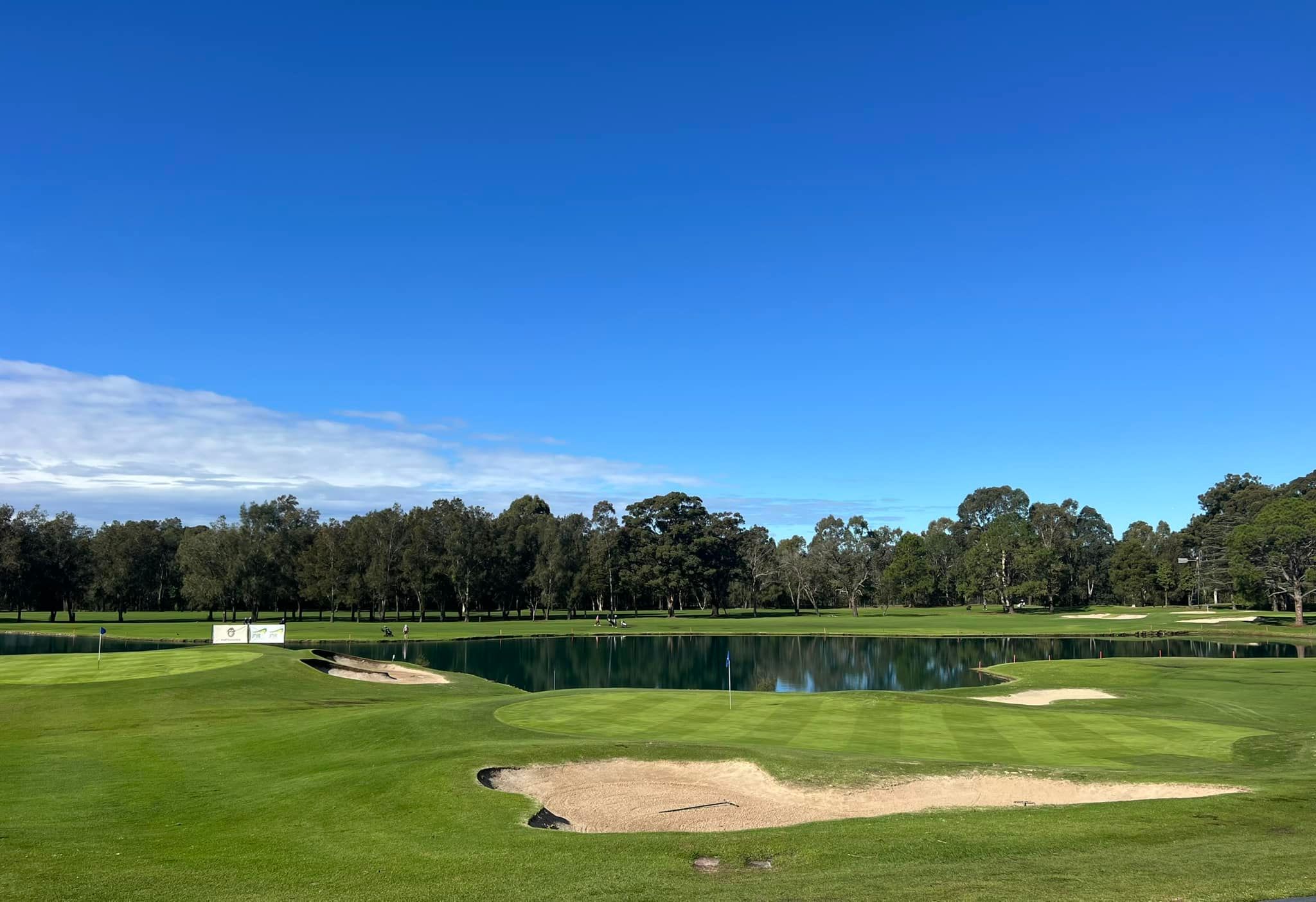 Oak Point golf course offers smooth greens surrounded by coastal trees and open skies. The course blends natural Lowcountry scenery with well-designed holes for an enjoyable round.