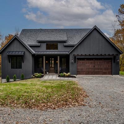 Exterior view of a Finger Lakes vacation rental.