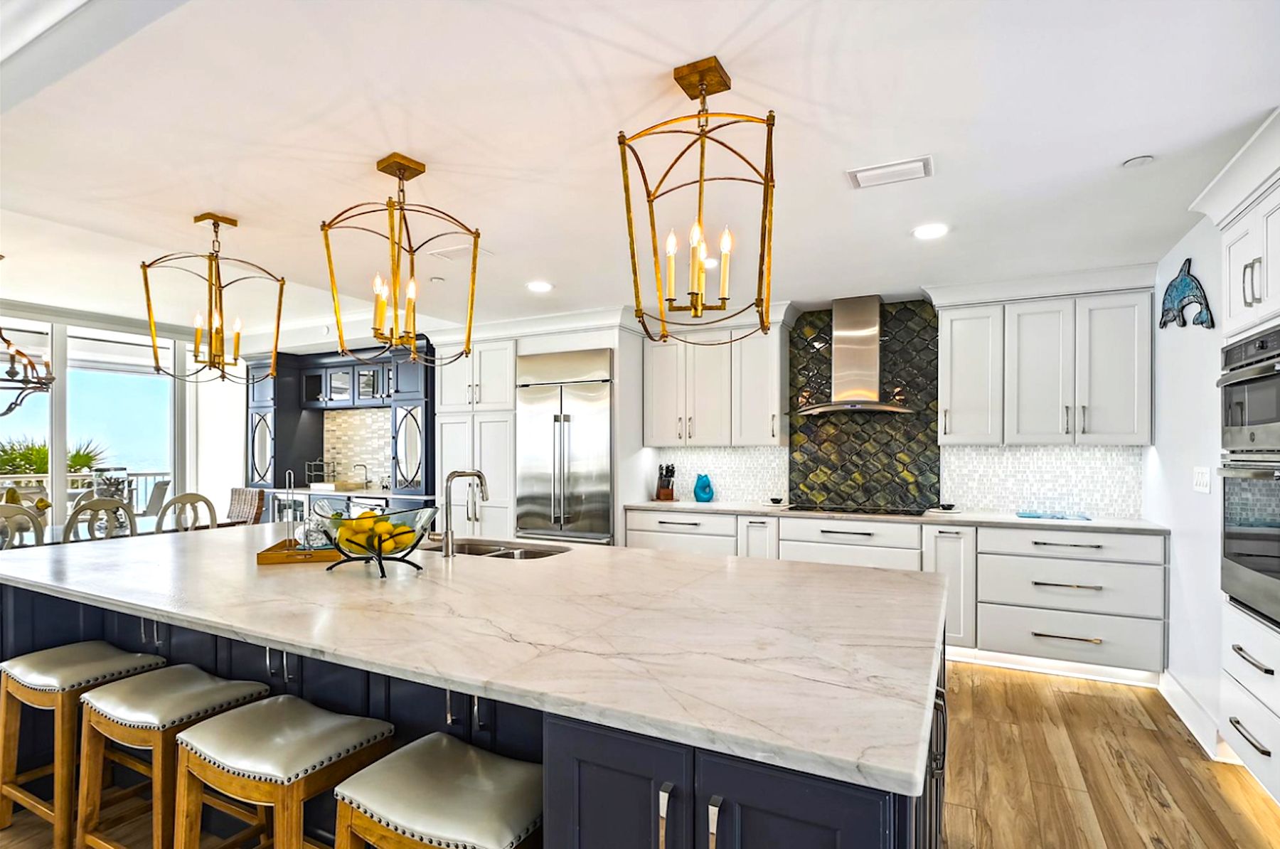 High-End Kitchen in Luxury Destin Florida Condo Rental