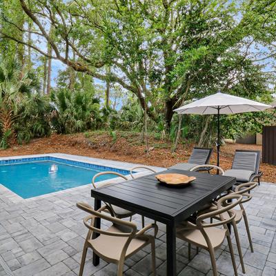 Hilton Head Island vacation rental with a private pool.
