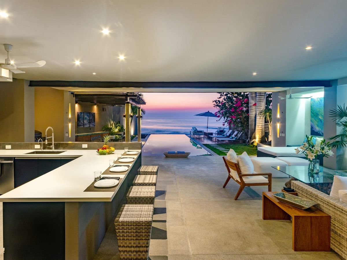 A modern open-concept villa with ocean views, stylish interiors, and a private infinity pool. Perfect for watching sunsets while relaxing in total comfort.