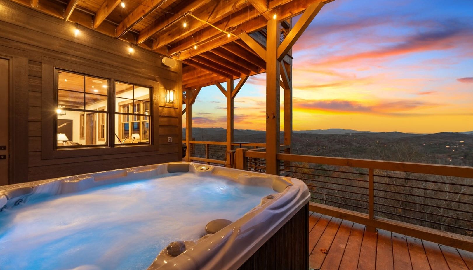 13 of the Best Cabins With Hot Tubs and Mountain Views | The 100 ...