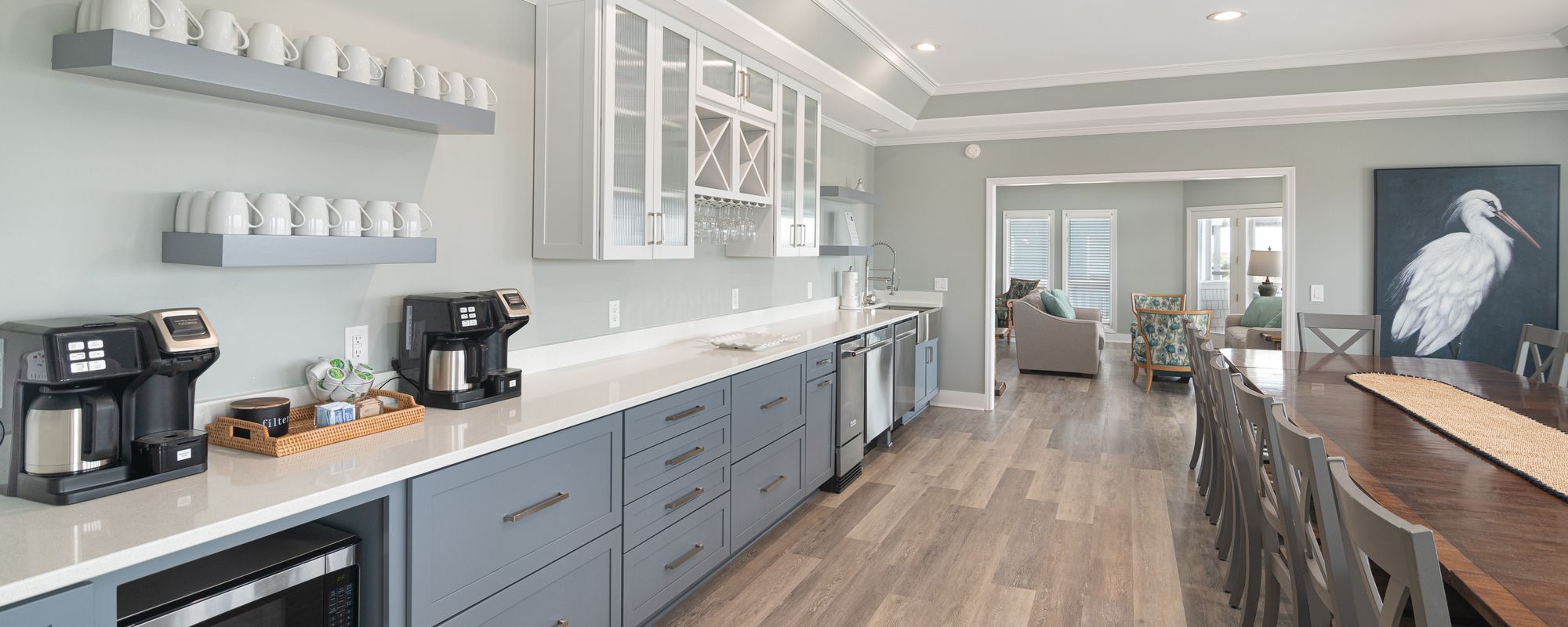 Gourmet kitchen in a Holden Beach vacation rental