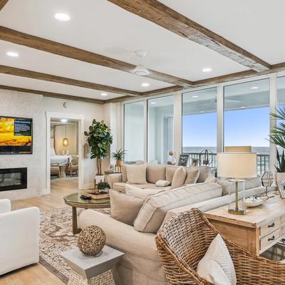 Oceania 307 Destin Condo Living Room