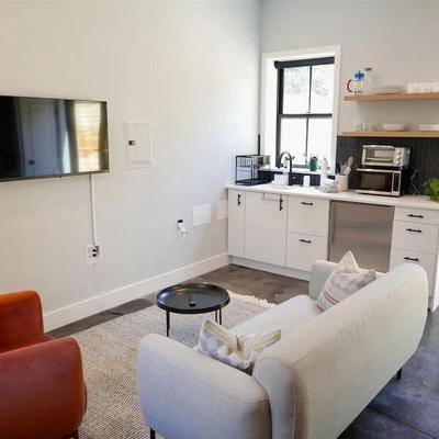 Open layout living area.