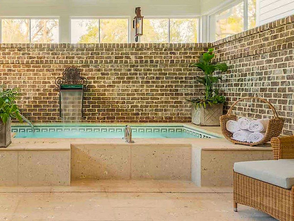 Luxurious Soaking Tub at Hilton Head Island Spa