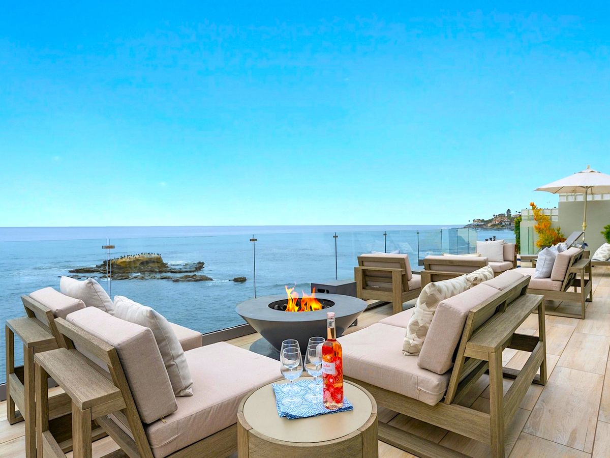 Panoramic Ocean Views From A luxury San Diego Vacation Rental Terrace