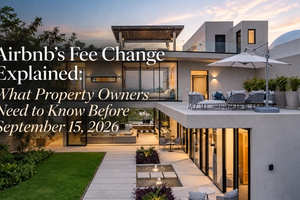 Airbnb's Fee Change Explained: What Property Owners Need to Know Before September 15,2026
