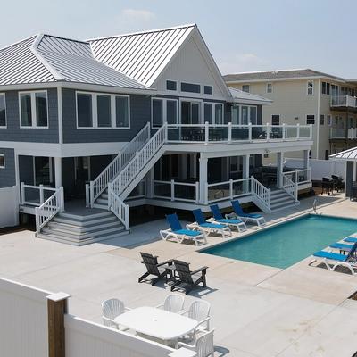 View of the private pool at Great Escape.