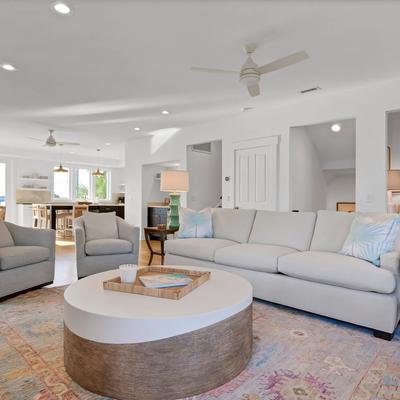 Open living space in Beachcomber.