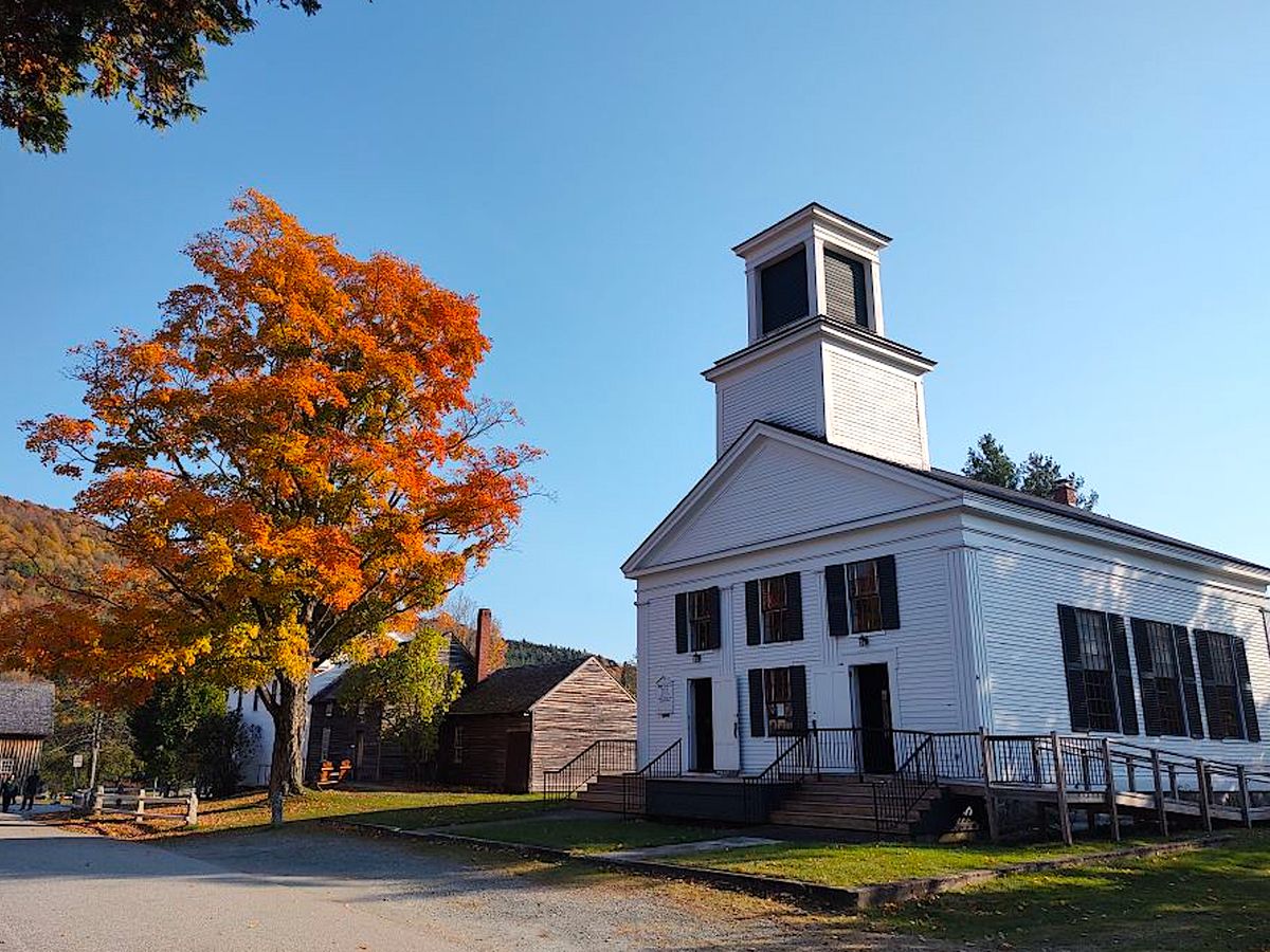 Homes & Cheese Making at Plymouth Notch, VT, Calvin Coolidges Childhood Home