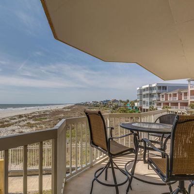 View from a Folly Beach vacation rental.