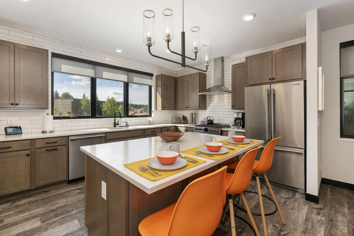Modern kitchen in Row 41.