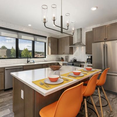 Modern kitchen in Row 41.