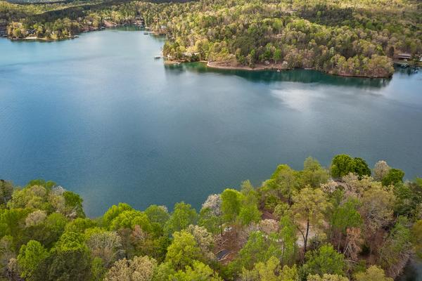 Lake from Drone