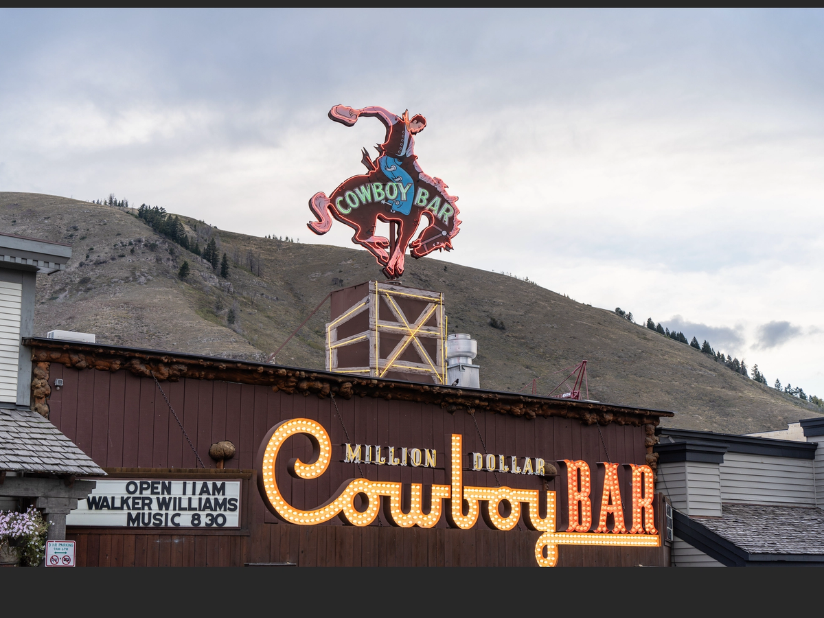 Million Dollar Cowboy Bar, Jackson Hole Wyoming