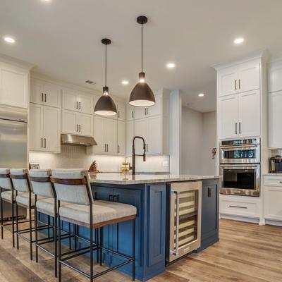 Modern kitchen in Cane Creek Retreat.