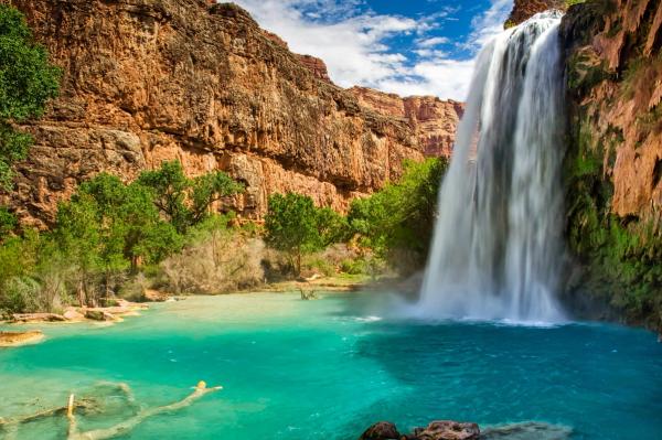 Waterfall in West USA