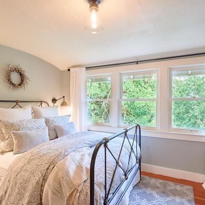 Primary bedroom in The Pearl.