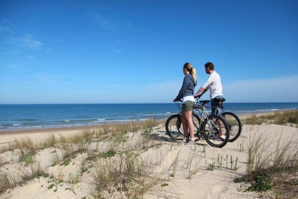 Bike on the beach