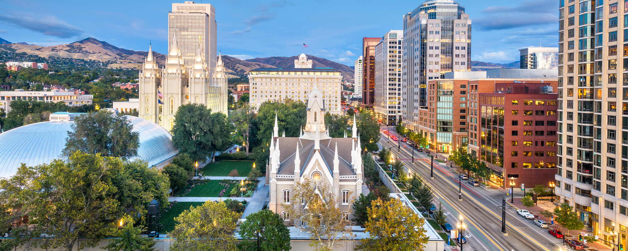 Salt Lake City Skyline