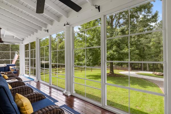 View from sunroom