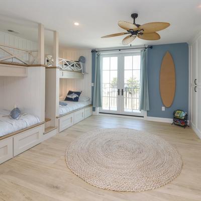 Bunk room in The Beach House.