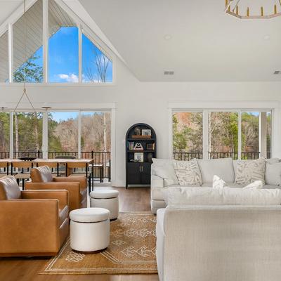 Open floor plan in Emerald Shores.