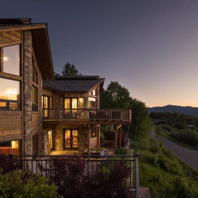 Evening exterior