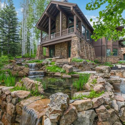 Exterior view of a Vail vacation rental.