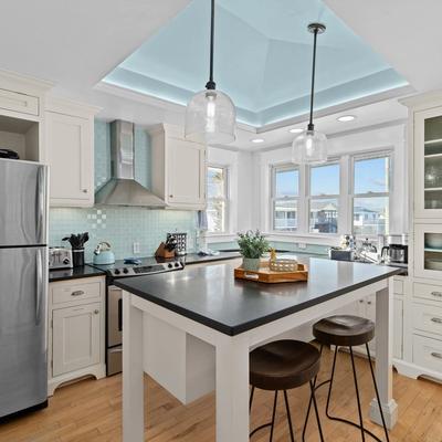 Modern kitchen in Callahan's Castle.