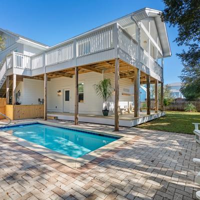 Private pool at 34 Buddy Street.