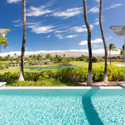 View from the pool.