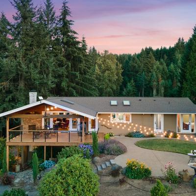 Exterior of Hidden Haven.