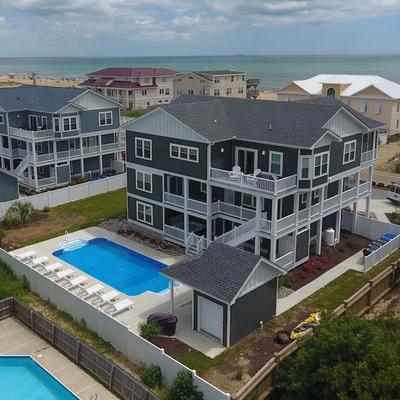 Aerial view of Attitude Adjustment.