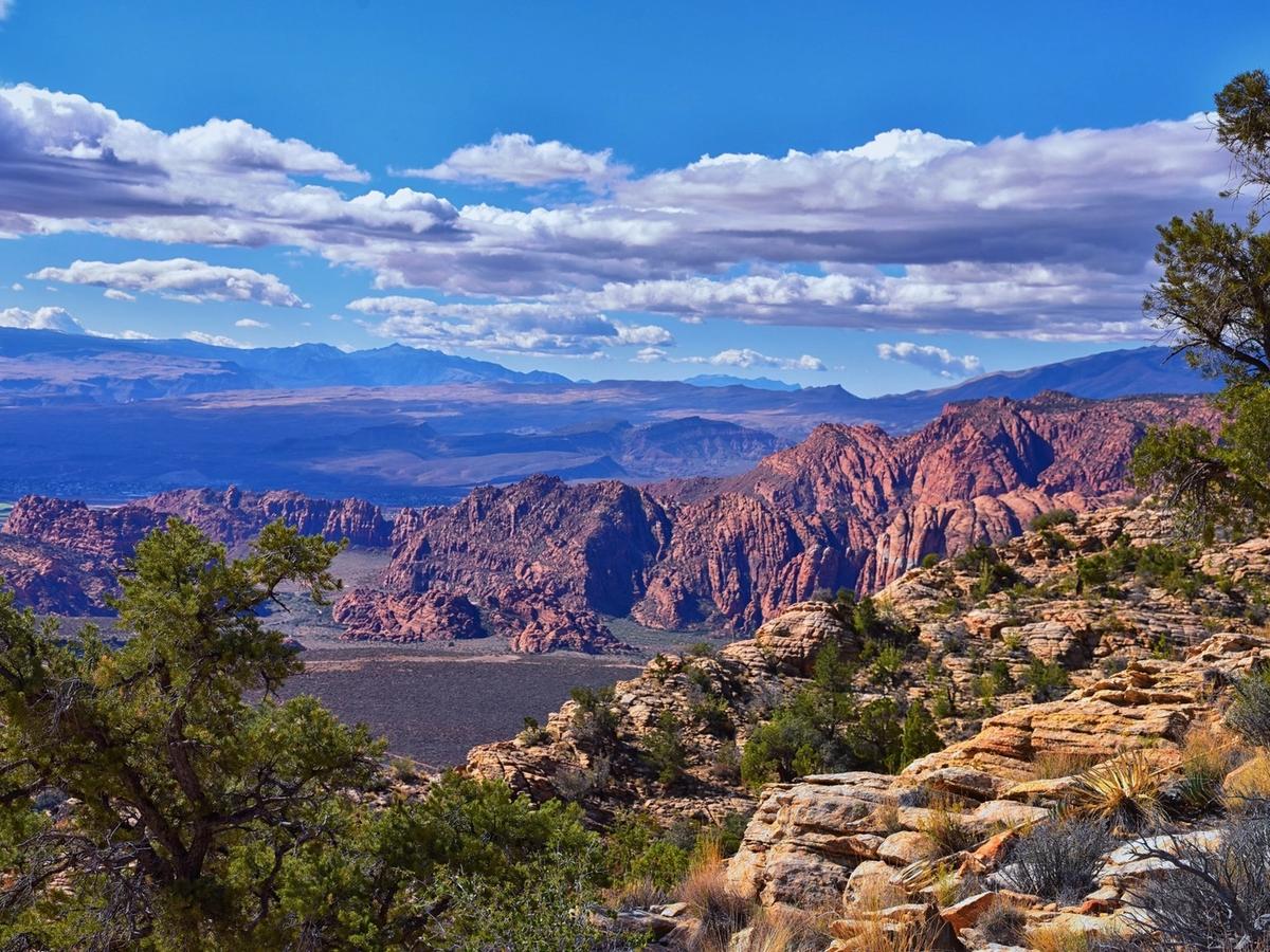 View of Snow Canyon St. George Utah
