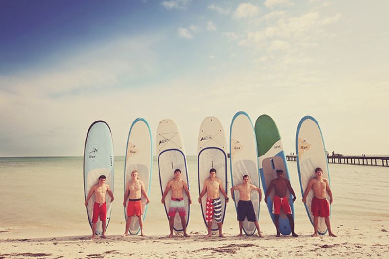 Enjoy surfing during your stay in an Anna Maria Island vacation rental.
