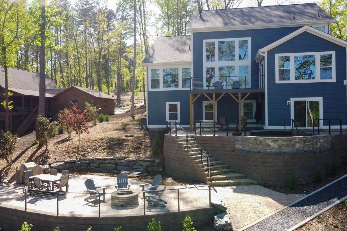 Exterior of Sunrise Retreat.