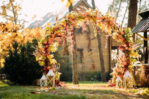 fall wedding