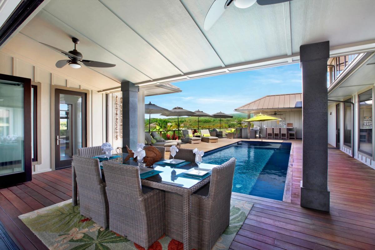 Dining Room and Pool