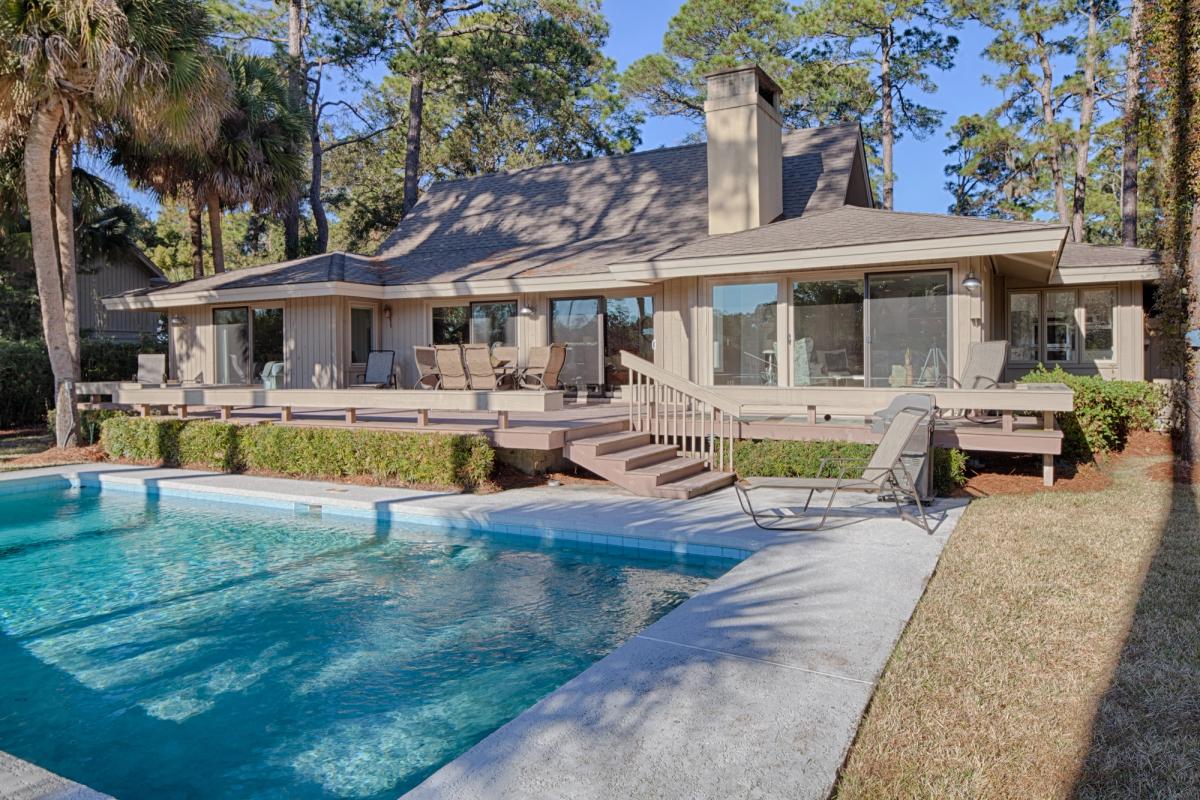 Hilton Head Island home with a private pool.