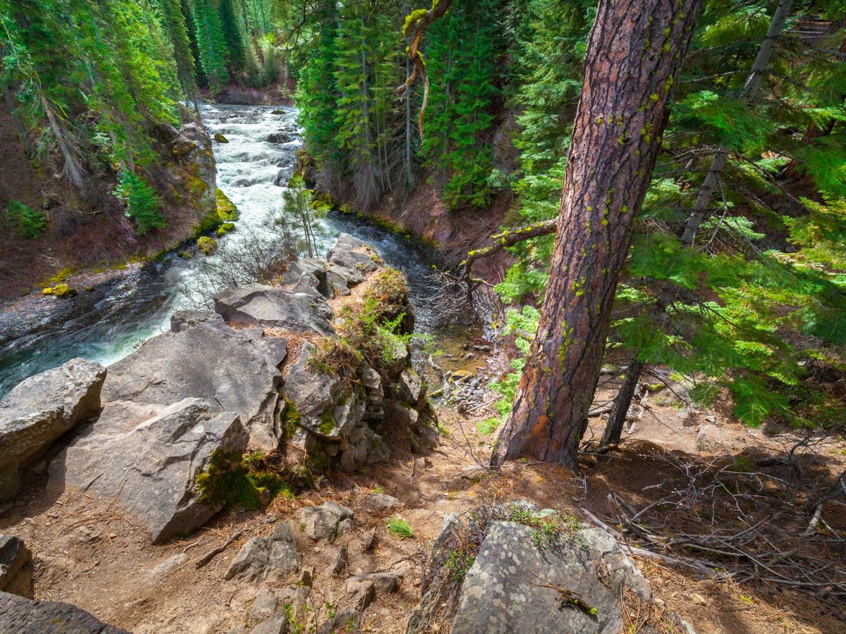 Benham Falls in Sunriver Oregon