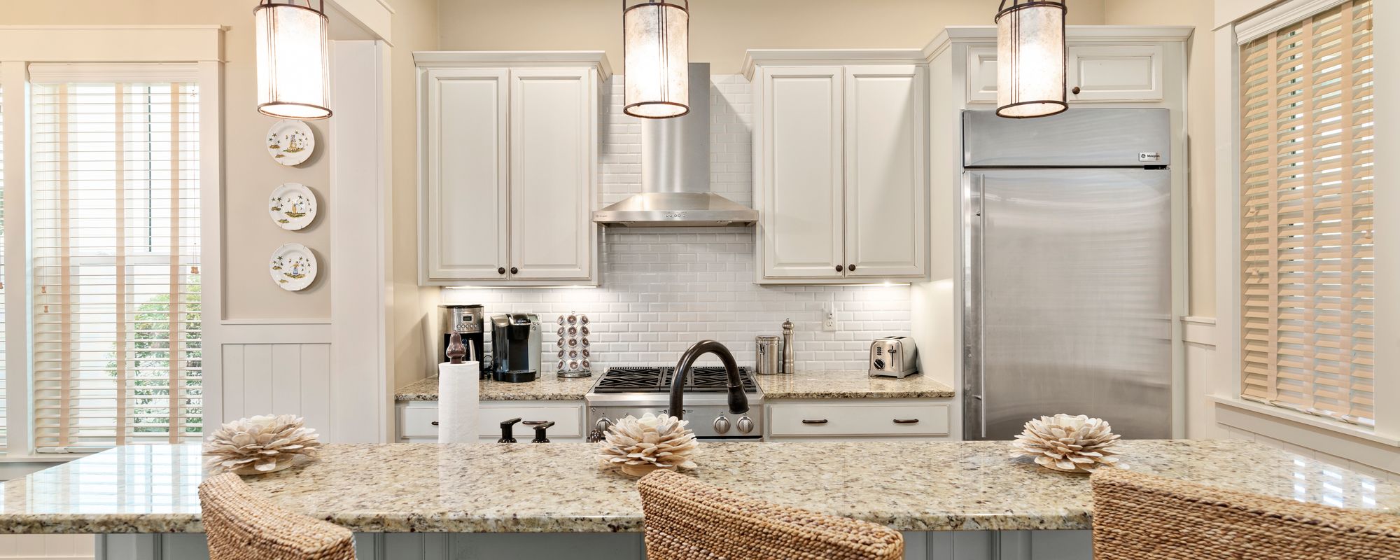 Beautiful kitchen in a vacation rental home managed by Scenic Stays