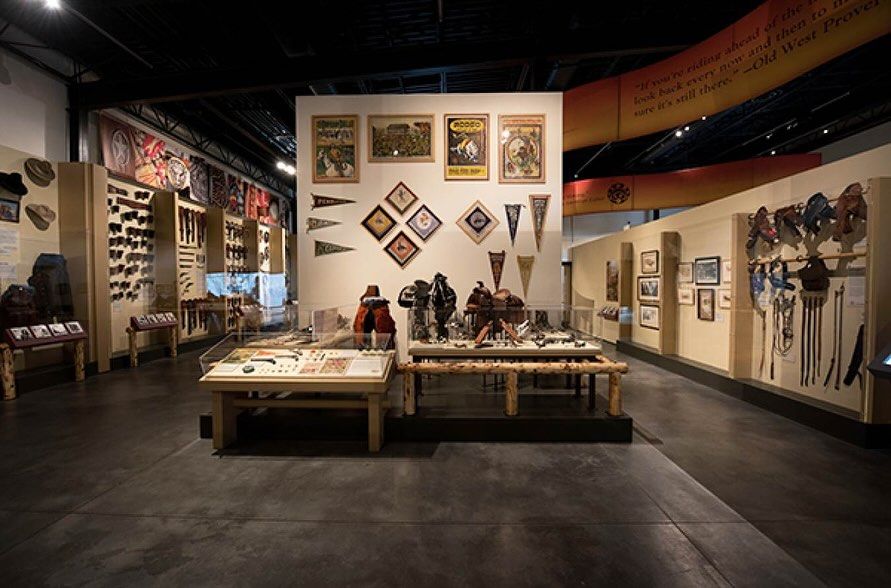 Inside Western Spirit: Scottsdale’s Museum of the West, exhibits showcase Western history, art, and culture. Displays include Native American artifacts, cowboy gear, and classic Western artwork.