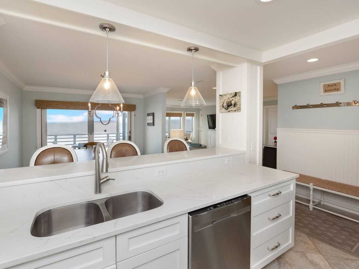 Ocean view from villa balcony at Windswept on Kiawah Island