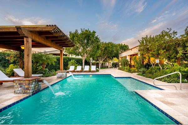 Private pool at a Scottsdale vacation rental.