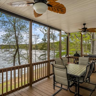 Lake View Screened in Porch