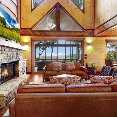 Interior with Fireplace