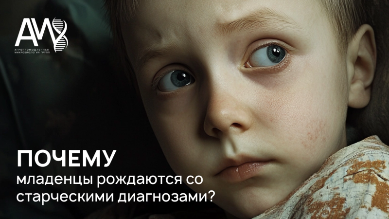Почему младенцы рождаются со старческими диагнозами?
